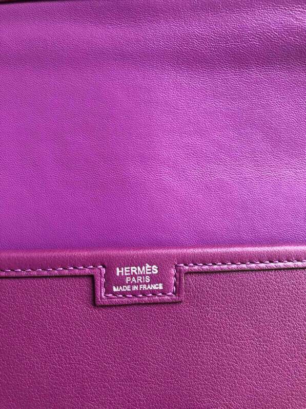 에르메스 지제 엘란29 아네몬느 스위프트 송아지가죽 내부 양가죽